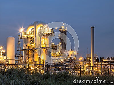 Heavy Industrial Chemical details Stock Photo