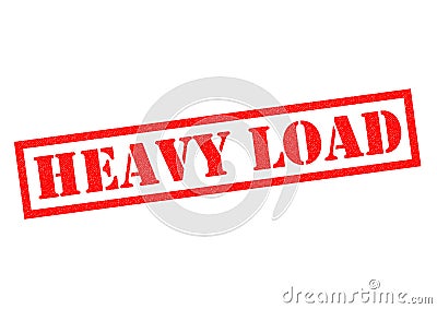 HEAVY LOAD Stock Photo