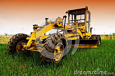 Heavy machinery Stock Photo