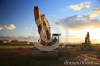 Heavy Machinery Stock Photo