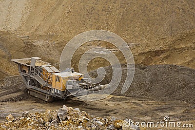 Heavy machinery Stock Photo