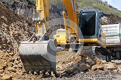 Heavy machinery Stock Photo