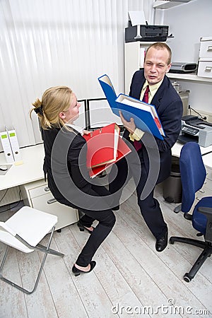 Heavy Workload Stock Photo