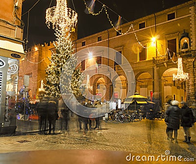 Hectic life in Christmas period Editorial Stock Photo