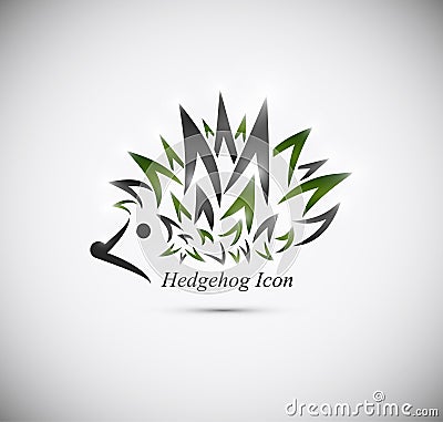 Hedgehog icon Vector Illustration