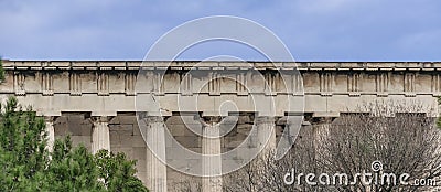 Hefest Monument Building, Athens, Greece Stock Photo