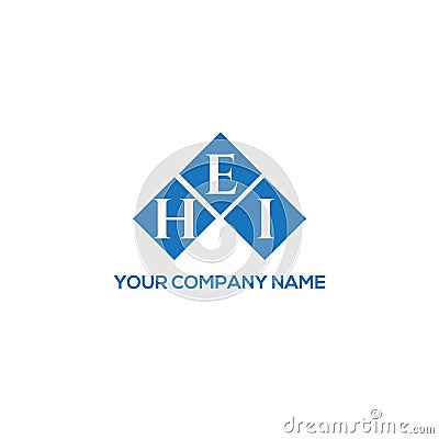 HEI letter logo design on BLACK background. HEI creative initials letter logo concept. HEI letter design.HEI letter logo design on Vector Illustration