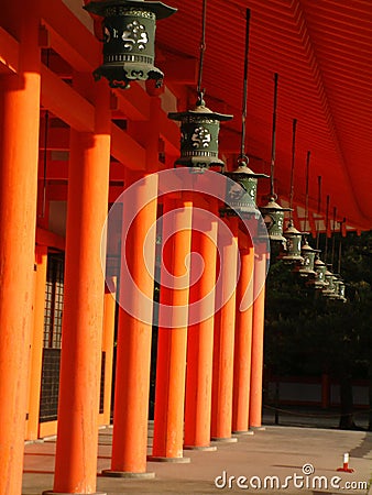 Heian Shrine Stock Photo