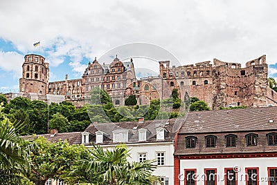 Heidelberg castle in Germany Stock Photo