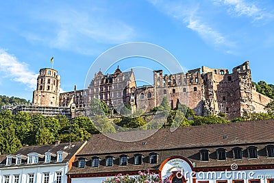 Heidelberg Castle Editorial Stock Photo
