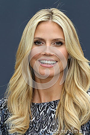 Heidi Klum Editorial Stock Photo