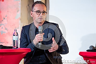 Heiko Maas at the SPD Debate camp in December 2018 Editorial Stock Photo