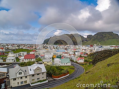 Heimaey Iceland Stock Photo
