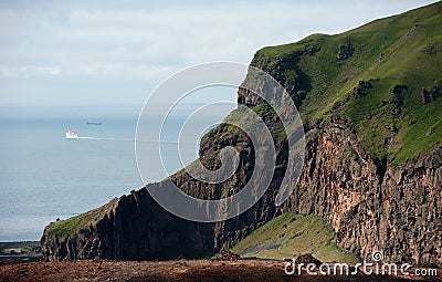 Heimaey island, Iceland Stock Photo