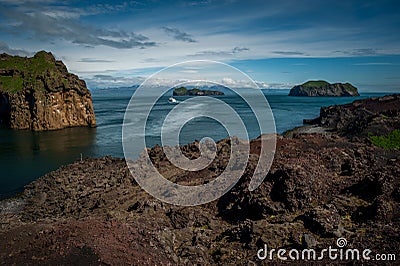 Heimaey island,Iceland Stock Photo