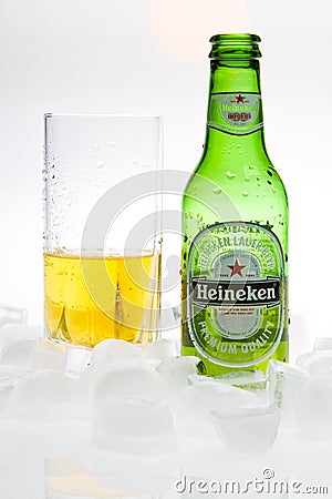 Heineken Beer Editorial Stock Photo