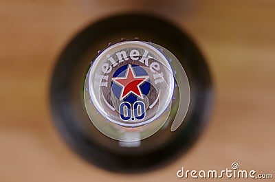 Heineken 0.0 Editorial Stock Photo