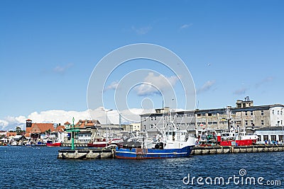 Hel harbor Poland Editorial Stock Photo