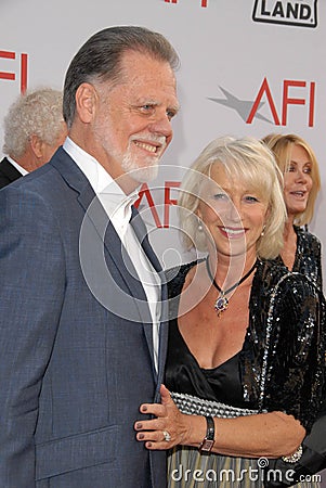 Helen Mirren,Taylor Hackford,Mike Nichols Editorial Stock Photo