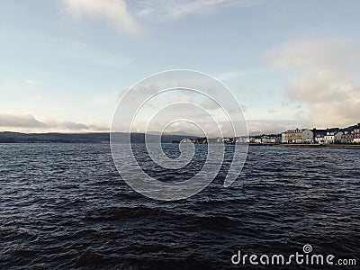 Helensburgh Scotland just outside Glasgow, a truly wonderful place to see. Stock Photo