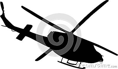 Helicopter Vector Illustration