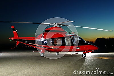 Helicopter Stock Photo