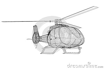 Helicopter Stock Photo