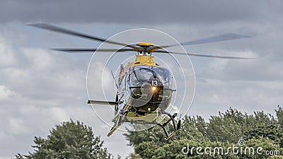 Helicopter Eurocopter EC 135T1 Editorial Stock Photo