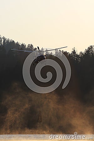 Helicopter Stock Photo