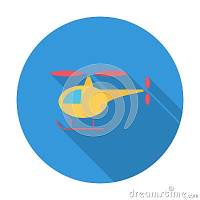 Helicopter Vector Illustration