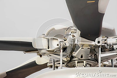 Helicopter Rotor Stock Photo