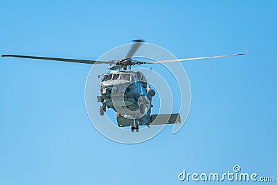 Helicopter SH-60B Seahawk Editorial Stock Photo
