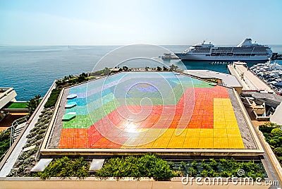 Helipad Stock Photo