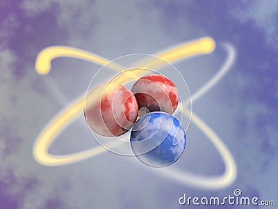 Helium-3 Stock Photo