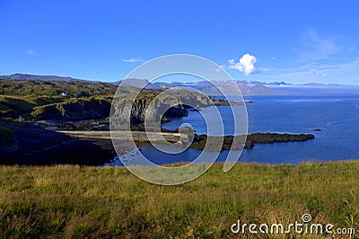 Hellnar bay on Iceland Stock Photo