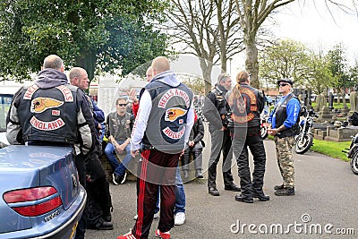 Hells Angels Editorial Stock Photo