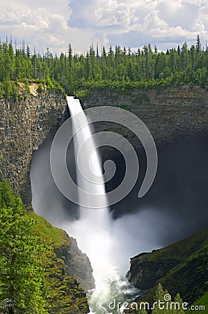 Helmcken Falls, Wells Gray National Park Stock Photo