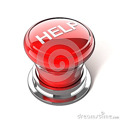 Help button Stock Photo