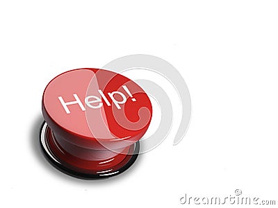 Help button Stock Photo