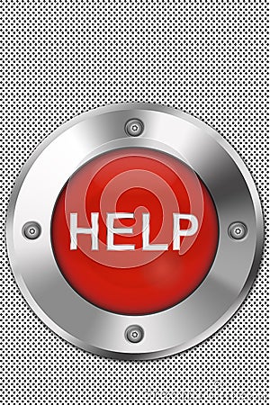 Help button Stock Photo