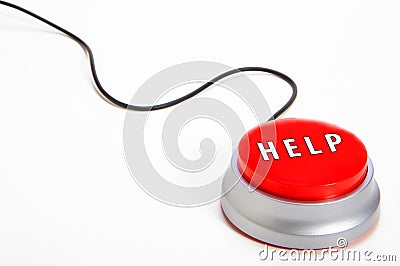 Help button Stock Photo