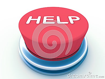 Help button Stock Photo