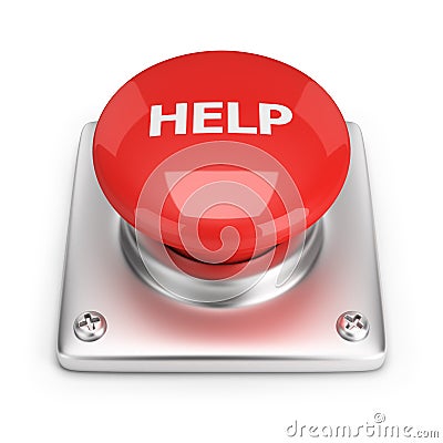 Help button Stock Photo