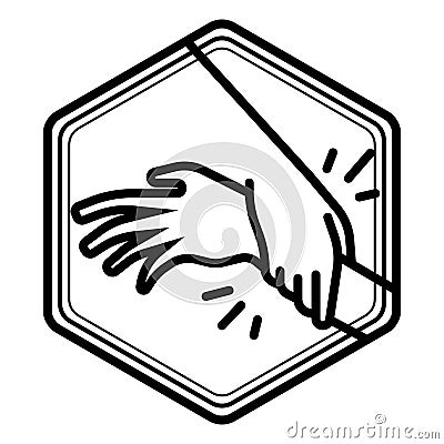 Help icon vector Vector Illustration