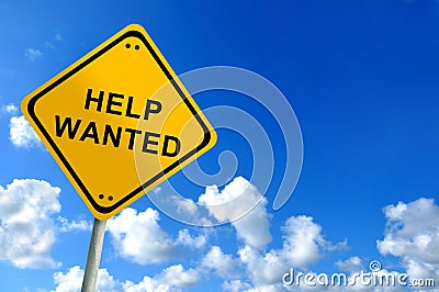 Help wanted Stock Photo