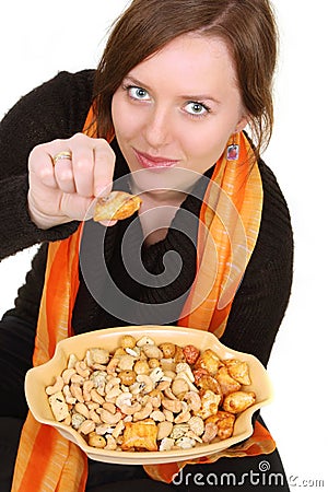 Help yourself Stock Photo