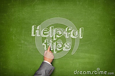 Helpful tips concept Stock Photo