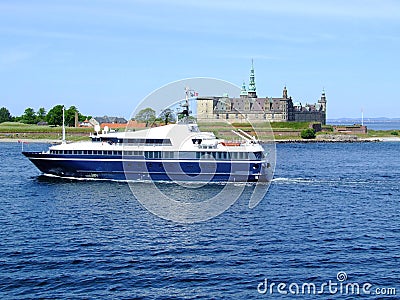 Helsingborg passenger ferry boat 06 Stock Photo