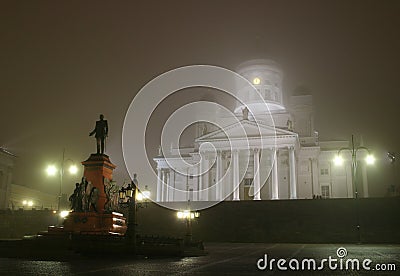 Helsinki cathedral Stock Photo