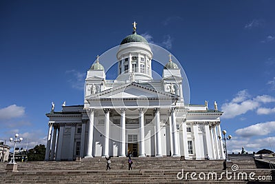 Helsinki Cathedral Editorial Stock Photo